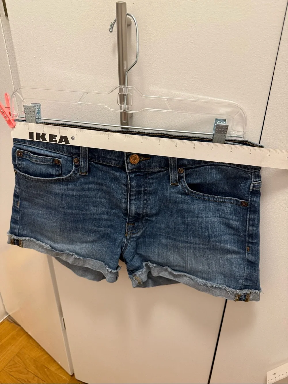 J. Crew Blue Denim Cutoff Shorts